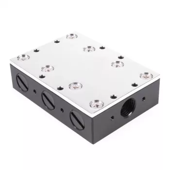Schlauchverbinder Alphacool 12994 Acetal Schwarz 78mm
