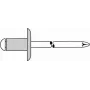 Blindniet GESIPA 5,0x10,0 mm K14 Aluminium/Edelstahl, 250 Stück