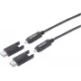 SpeaKa Professional Glasfaser HDMI-Verbindungskabel HDMI-A Stecker HDMI-Micro-D (SP-13597800)