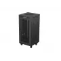 Rack-Schrank LANBERG FF01-6624-23BL 24U freistehend 19 Zoll 600×600 mm IP20 schwarz