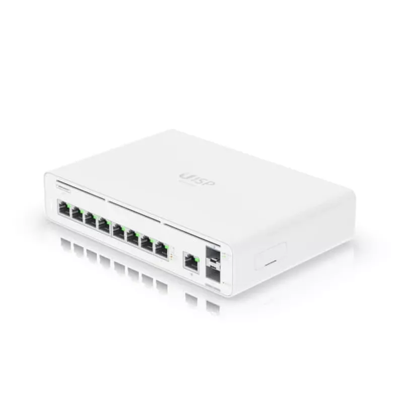 UBIQUITI UISP-Console-EU Controller Switch Gateway 2x 10G SFP+ 9x GbE RJ45