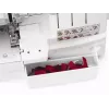Overlock Singer 14T968 Nähmaschine, elektrischer Strom, weiß