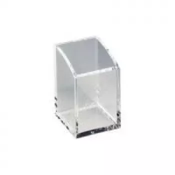 MAUL Stiftebecher Acryl, klar, Dicke: 5 mm Maße: (B)70 x (T)70 x (H)104 mm (19550-05)