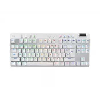 Logitech G PRO X TKL Tastatur Gaming RF Wireless + Bluetooth QWERTY US International Weiß