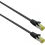 Netzwerkkabel Helos 263804 Schwarz 3 m Cat6a S/FTP