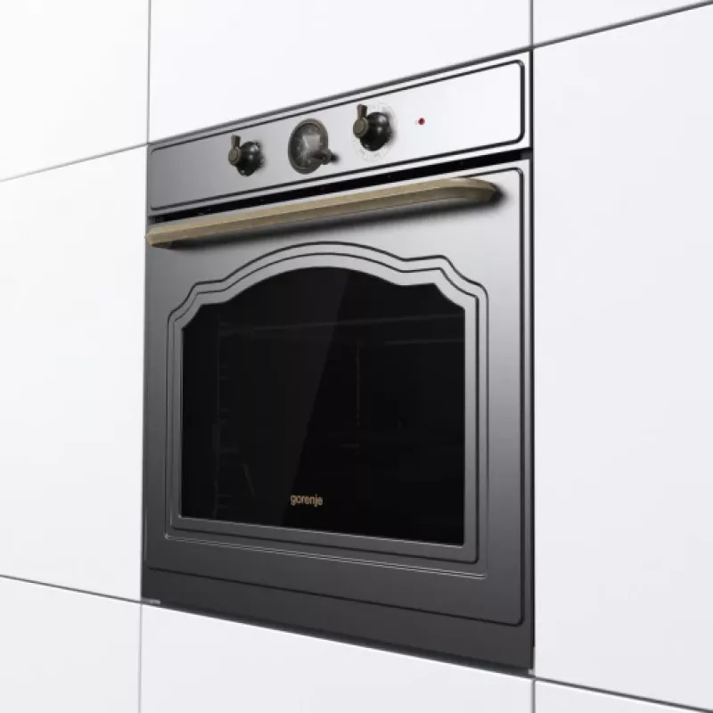Gorenje BOS67372CLB Backofen 77 L 3500 W Schwarz