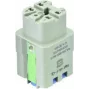 Steckereinsatz Harting 09200042734 — einteiliger industrieller Rechteckeinsatz