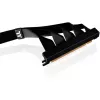 Thermaltake PCI-E 4.0 Dual-90-Grad-Riser-Kabel, 40 cm, Schwarz