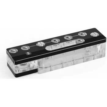 Alphacool Apex Distro Plate North XL D5/DDC Schwarz (14647)