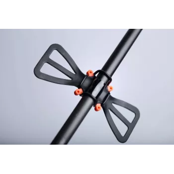 Einstellbarer Telefonhalter deeper ITGAM0003 — Angelruten-Telefonhalterung, Silikon, für 3,5–5 Zoll Handys, 280 mm, schwarz