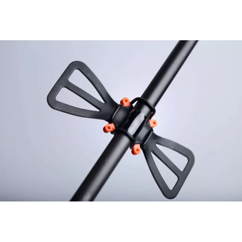 Einstellbarer Telefonhalter deeper ITGAM0003 — Angelruten-Telefonhalterung, Silikon, für 3,5–5 Zoll Handys, 280 mm, schwarz