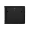 Wandgehäuse LANBERG 9U 19 Zoll WF01-6609-10B, 600×600×507 mm, 60 kg, IP20, schwarz