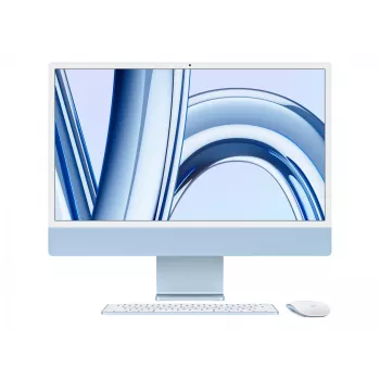iMac 24 Zoll: M4 10/10, 16 GB, 512 GB SSD – Blau
