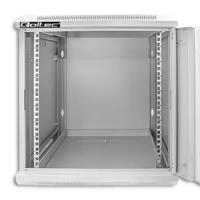Rack-Schrank QOLTEC 19-Zoll 12U Modell 54485 — Netzwerk-/Servergehäuse