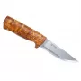 Feststehendes Messer HELLE Eggen H3LS #75 — Edelstahlgriff, Vollerl