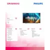 LED TV Philips 55PUS8100/12 55 Zoll, LED-Panel, Energieeffizienzklasse E