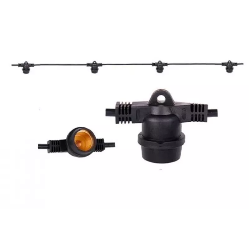 Lamp Led Garland Garden STRING/E27 15M VS-613 Visional