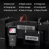 Qoltec 52489 Digitaler Batterie-Analyzer Tester 3-in-1 mit LCD und mehrsprachig 6V | 12V | 24V | 30Ah-200Ah