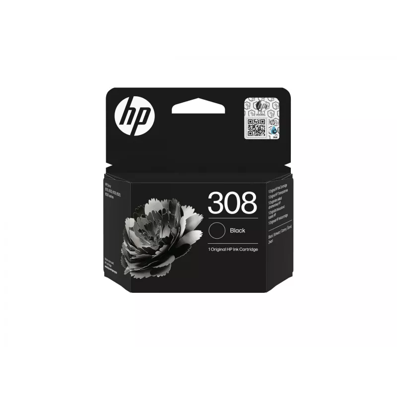 HP 308 Schwarz Original Tintenpatrone