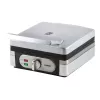Waffeleisen Domo DO 9047 W 2 Waffel(n) 1400 W Silber