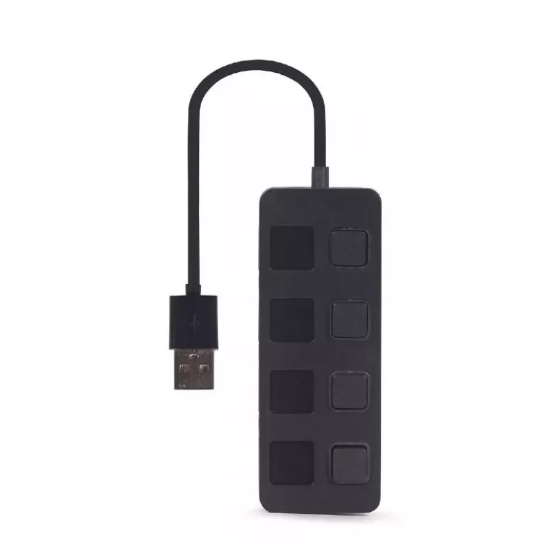 USB 2.0-Schnittstellen-Hub Gembird UHB-U2P4-05 mit 4 USB-Anschlüssen
