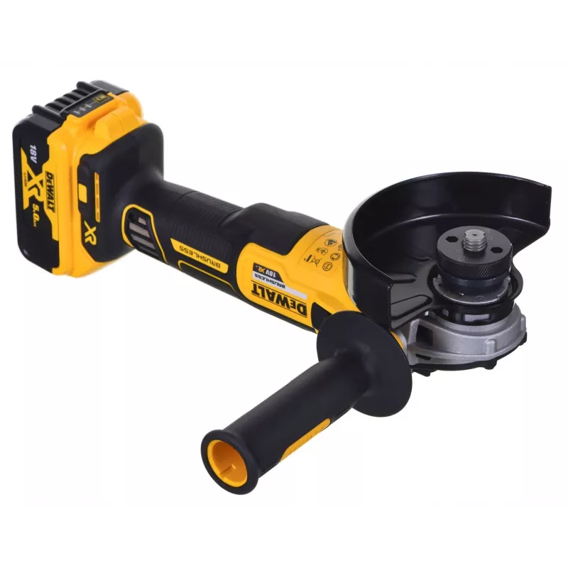Kombi-Set für Elektrowerkzeuge DeWALT DCK2080P2T-QW — 18V Li‑Ion 5Ah (2x), DCG405 Winkelschleifer, Bohrschrauber, M14 Schleiftellergewinde, Tragekoffer