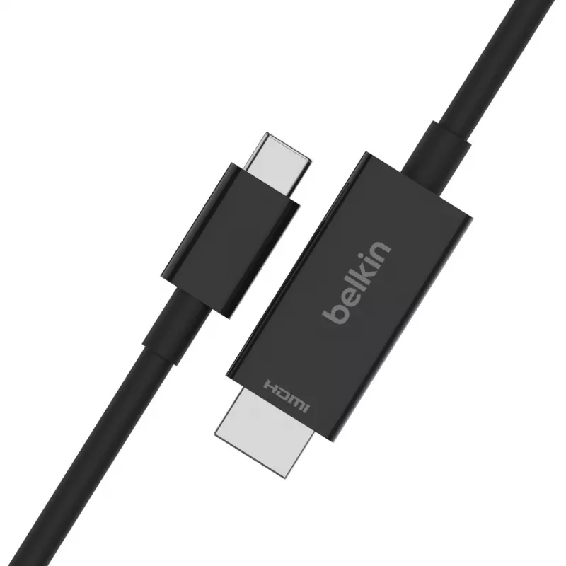 USB-Typ-C-HDMI-Kabel Belkin AVC012bt2MBK 2m Schwarz