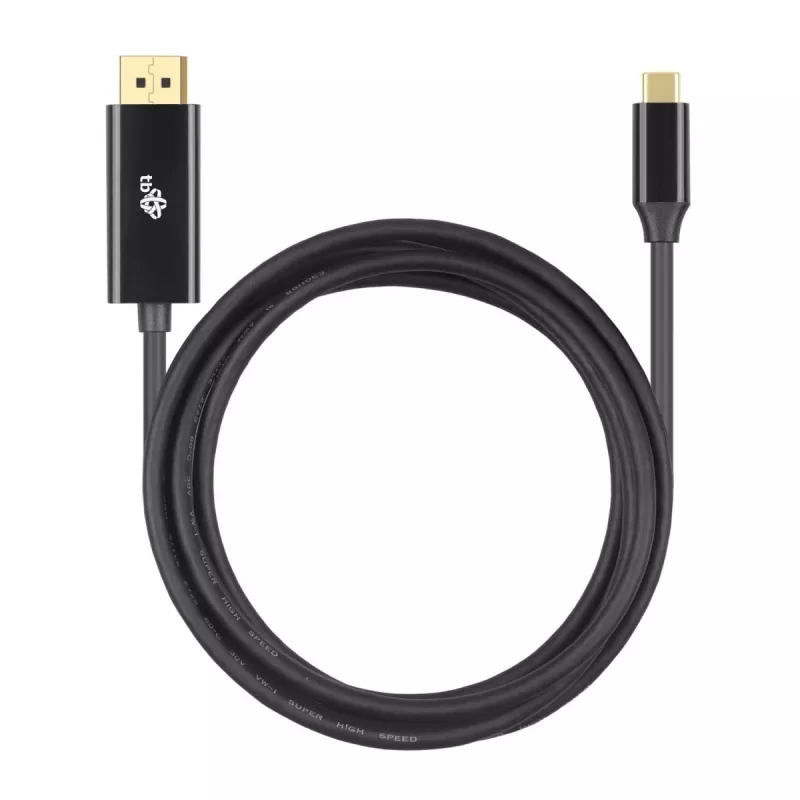 USB-C-zu-DisplayPort-Kabel TB AKTBXVDUSBCDP2B 2 m – schwarz
