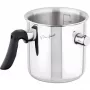 Milchkännchen LAMART LT1068, doppelwandiger Edelstahl, Sandwichboden, 1,5 L, Pfeifton, Volumenskala