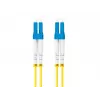 Glasfaserkabel LANBERG FO-LULU-SD11-0010-YE, 3 m, G.657.A1, LC–LC, gelb