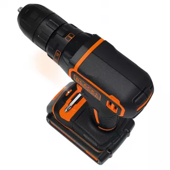 Schwarz & Decker BDCDC18KB-QW, Pistolengriff-Bohrmaschine, 1 cm, 2,5 cm, 1 cm, 650 U/min, 30 N·m