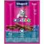 Katzenleckerlis Vitakraft CatStick 31218 Rind Schwein Geflügel 18 g Beutel, 3 Stück, getreidefrei, zuckerfrei