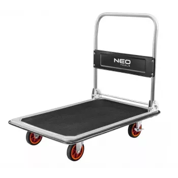 Transportwagen NEO tools 84-403, Tragfähigkeit 300 kg, Plattformwagen zum Transport von Gütern