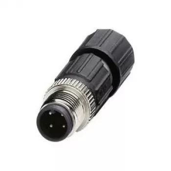 Phoenix Contact 1641691 Kabelverbinder M12 Schwarz - Edelstahl (1641691)