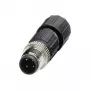 Phoenix Contact 1641691 Kabelverbinder M12 Schwarz - Edelstahl (1641691)
