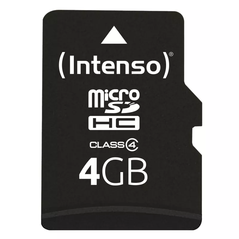 Speicherkarte Intenso 4 GB MicroSDHC Class 4 3403450