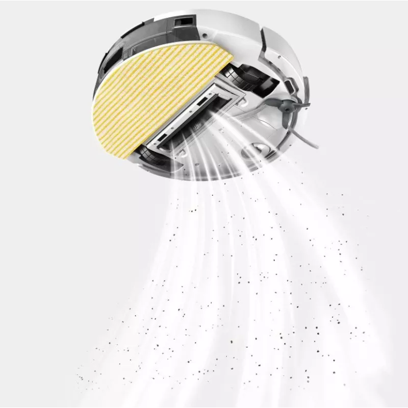 KÄRCHER RVC 3 Comfort weißer Bodenreinigungsroboter mit Ladestation