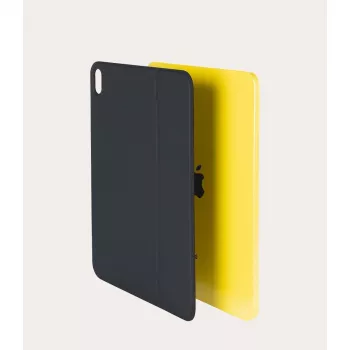 Schutzrückseite mit Magnet TUCANO für Apple iPad 10. Generation – Schwarz, schlankes Design