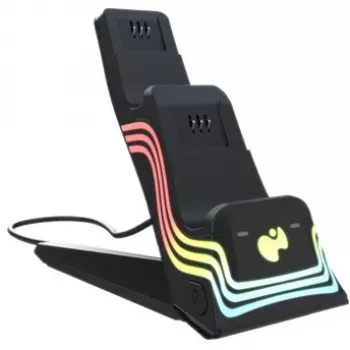 Ladestation PDP 049-033-BK für Xbox Series X / Series S Controller, schwarz, kompakte Abmessungen