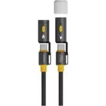 4smarts 3in1 USB-C Kabelset Explorer USB C – 1,5 m – Digital/Daten (541240)