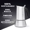 Mokkakanne BIALETTI Venus Box 0,1 L Edelstahl, 2 Tassen, Polypropylen-Griff