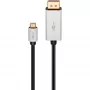 Goobay | USB-C auf DisplayPort Adapterkabel | 60176 | Typ-C | DisplayPort | USB-C auf DisplayPort | 2 m