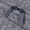 RIVACASE Anvik 15.6 Laptop-Rucksack, 15L, grau, wasserdichtes Gewebe, Fächer für 10.5 Tablet, Smartphone, Dokumente, Zubehör, Flasche