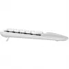 Logitech Wave Keys Tastatur mit gepolsterter Handballenauflage kabellos Bluetooth LE QWERTY off-white (PAN)