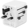 CANYON Reiseadapter OnTour 20 EU/UK/US/AUS 20W Weiß