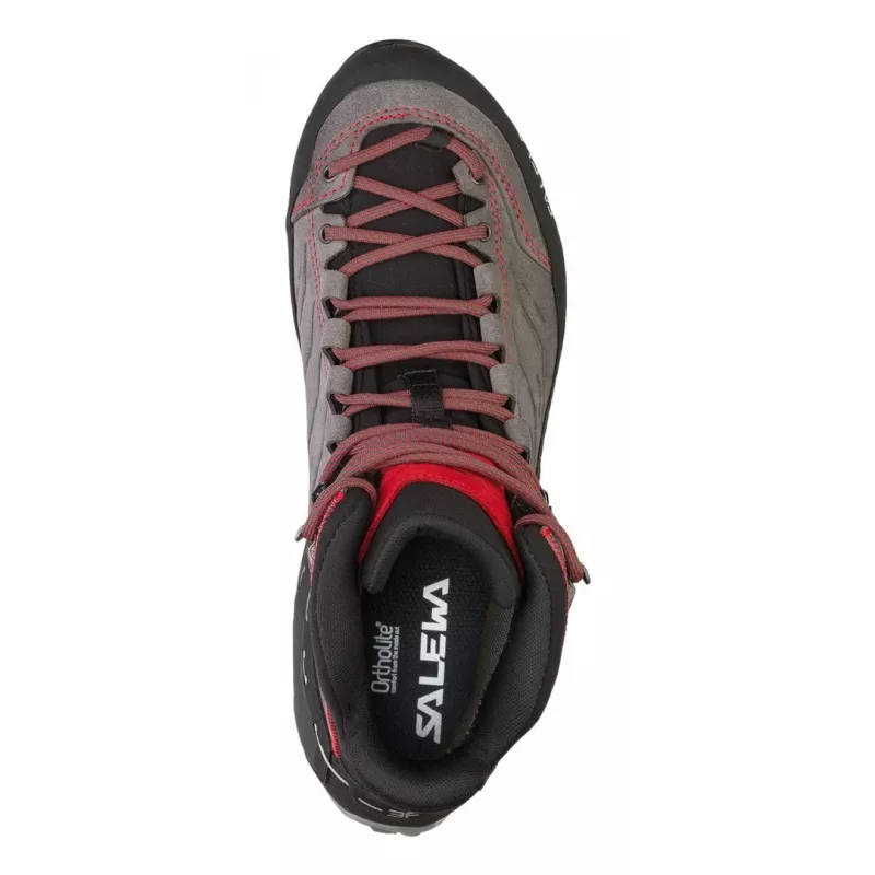 Salewa MTN Trainer Mid GTX Herren Erwachsene Anthrazit, Grau, Rot