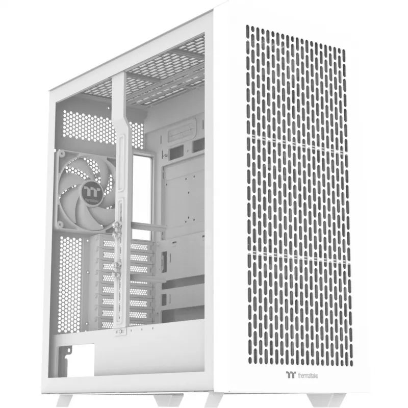 Thermaltake AX500 Grand Tour E-ATX-Gehäuse mit Glasseitenfenster (Weiß)
