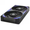 Gehäuselüfter NZXT Performance Fan F240X 240 mm, schwarz