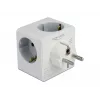 Netzstecker-Adapter Typ F DeLOCK 11496 2 USB-Anschlüsse 5 V 2,4 A 3 A