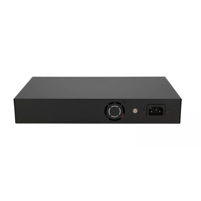 Switch Extralink VIRTUS V3 Unmanaged L2 16x Fast Ethernet (10/100) PoE 1U Schwarz